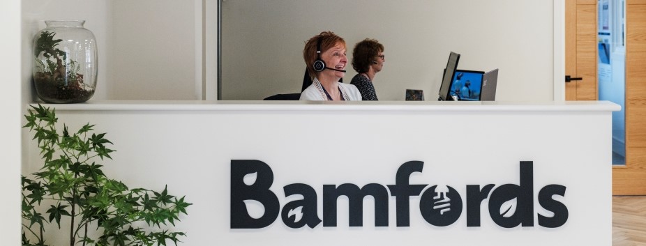bamfords offices and receptionists